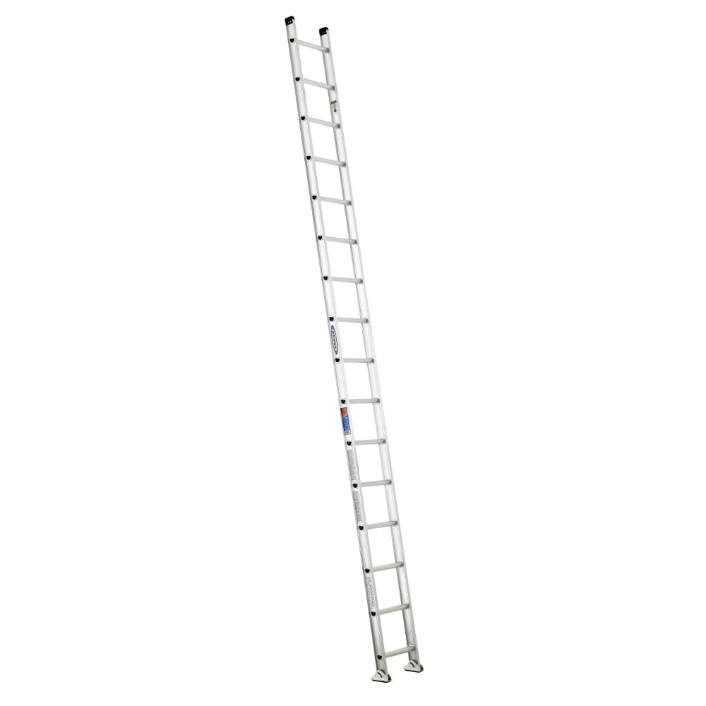 Werner D1500-1 16-ft Aluminum Type 1a- 300-lb Load Capacity Straight Ladder D1516-1