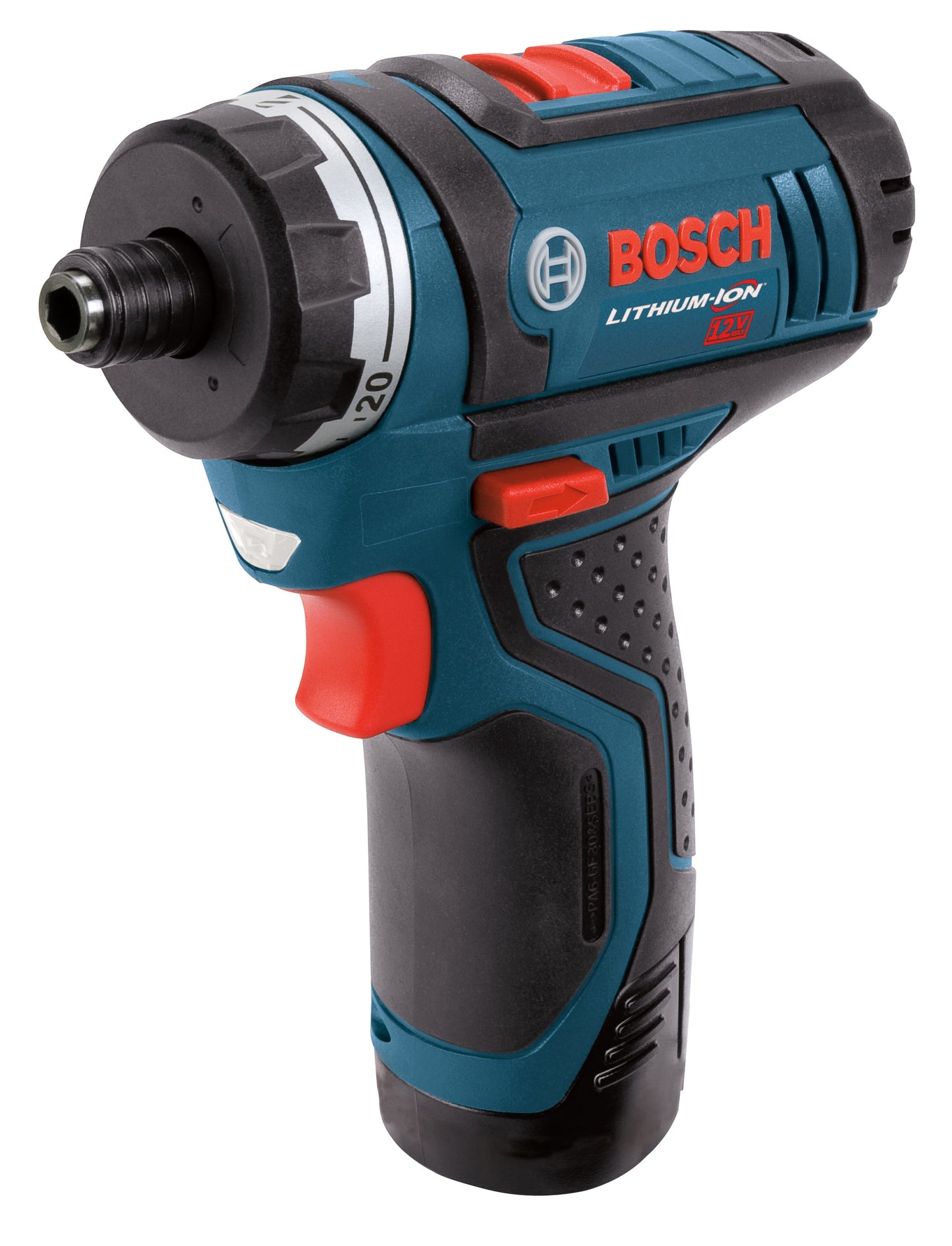 Bosch 12-Volt Max 12-volt Max 1/4-in Keyless Cordless Drill (2-Batteries Included, Charger Included and Soft Bag included) PS21-2A