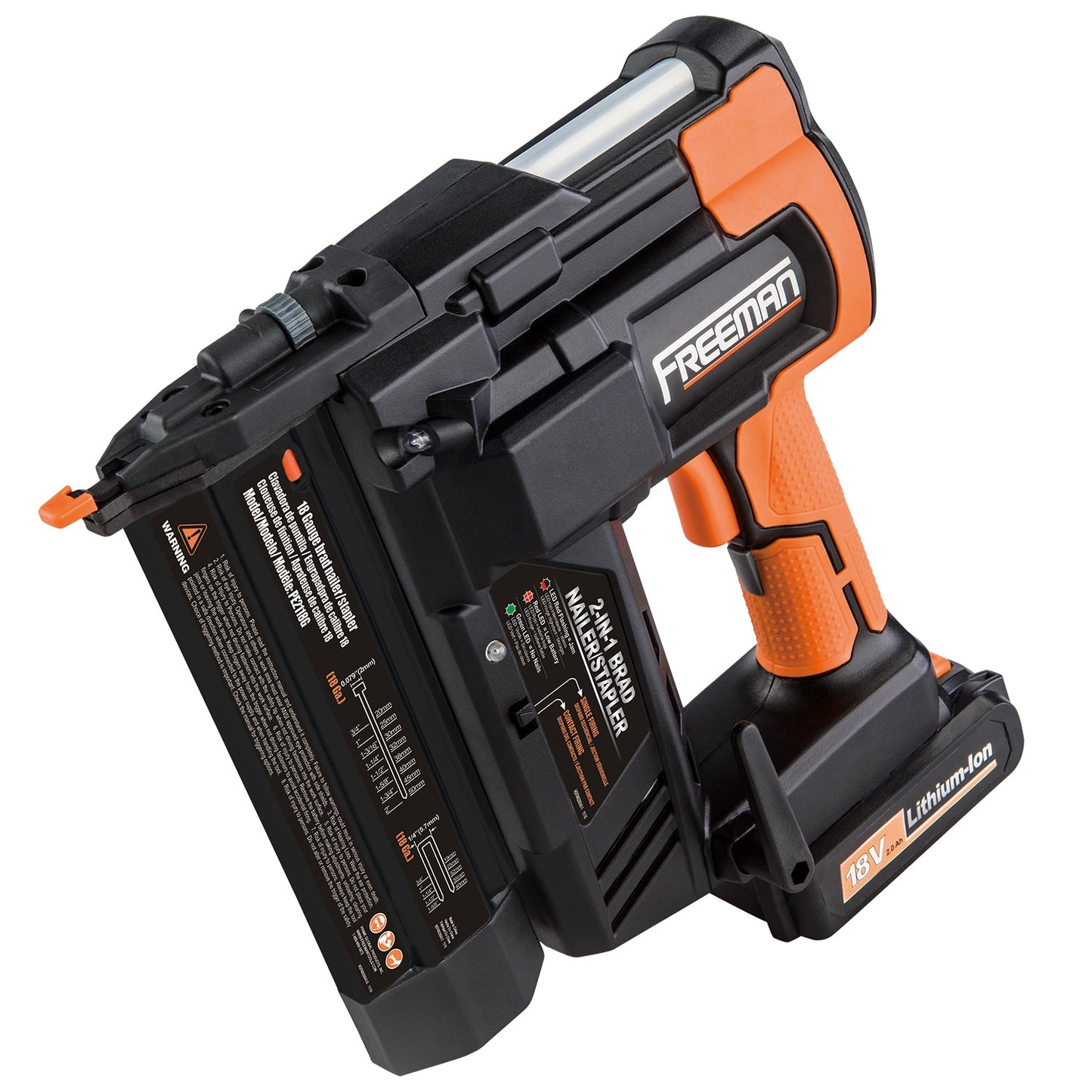 FREEMAN 2-in 18-Gauge Cordless Brad Nailer (Battery & Charger Included) PE2118G