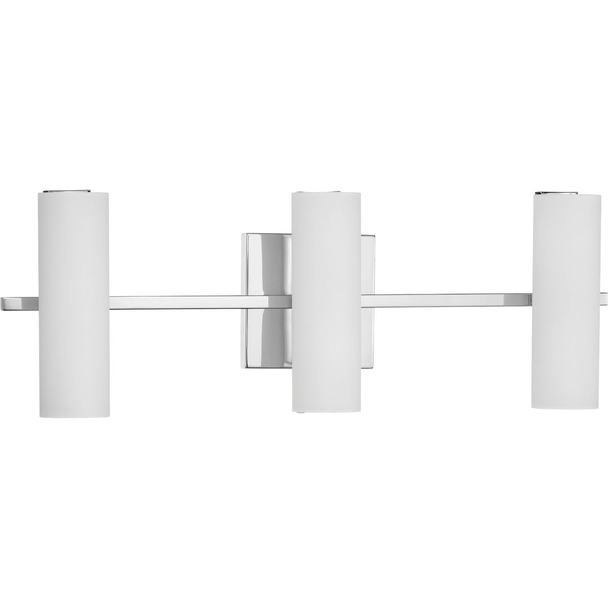 Progress Lighting Colonnade LED 22-in 3 -Light Polished Chrome Integrated LED Modern/contemporary Vanity light 1158847