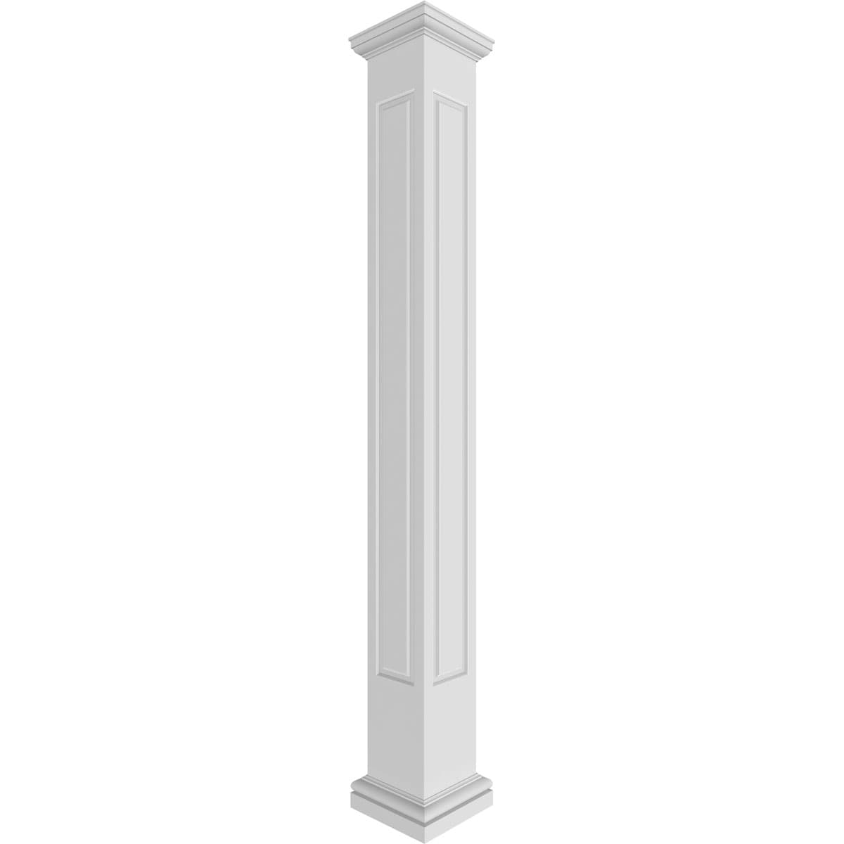 Ekena Millwork Craftsman Classic 11.625-in W x 8-ft H Unfinished PVC Column Wrap