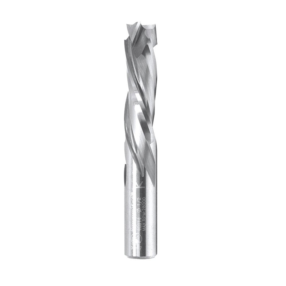 Amana Tool - 46014 CNC Solid Carbide Compression Spiral 3 Flute x 1\/2 Dia x 1-5\/8 x 1\/2 In