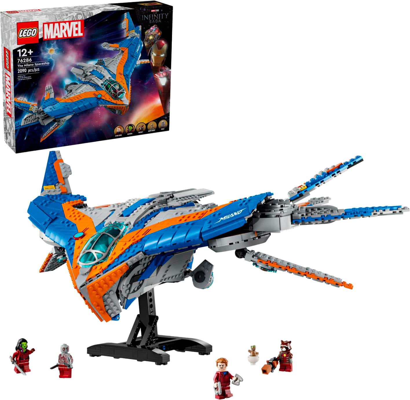 LEGO - Marvel Guardians of the Galaxy: The Milano Starship Toy 76286
