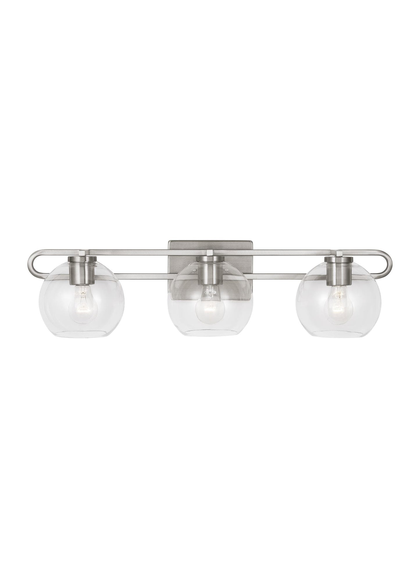 Generation Lighting Codyn 30-in 3 Light Brushed Nickel Modern/contemporary Bathroom Vanity light