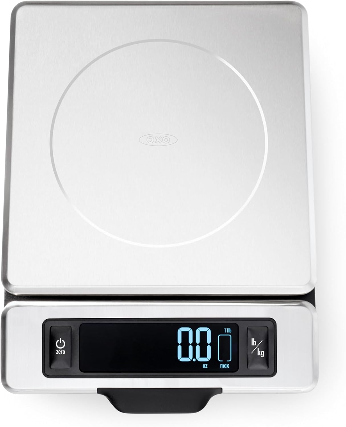 OXO Good Grips Stainless Steel Food Scale with Pull-Out Display, 11-Pound NEWER VERSION AVAILABLE