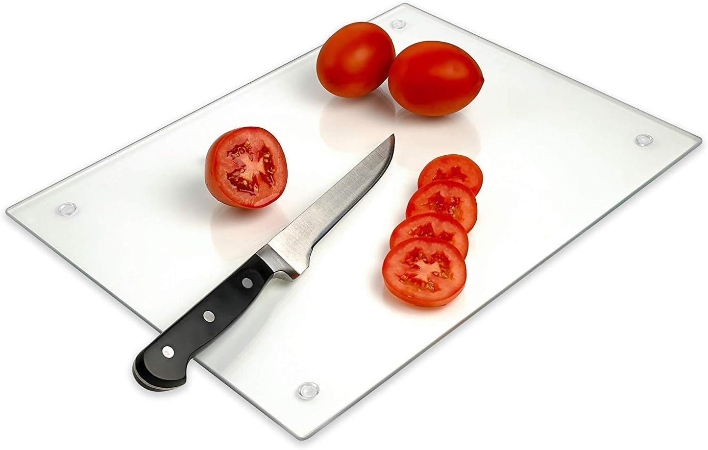 Tempered Glass Cutting Board Long Lasting Clear Glass Scratch, Heat, Shatter Resistant, Dishwasher Safe. (XXLarge 18x24")
