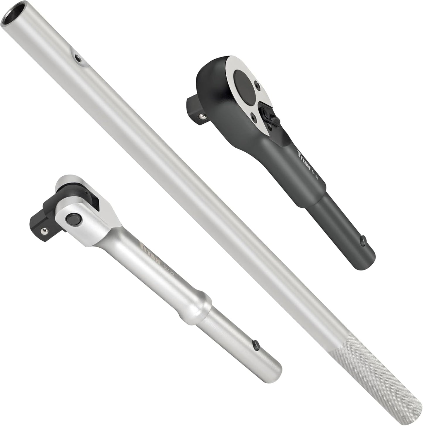 Titan Bar-X 64143 3-Piece 3/4-Inch Drive Interchangeable Ratchet and Breaker Bar Set