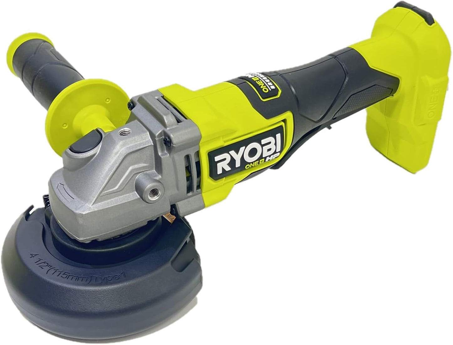 RYOBI ONE+ HP 18V Brushless Cordless 4-1/2 in. Angle Grinder (Tool Only) PBLAG01B