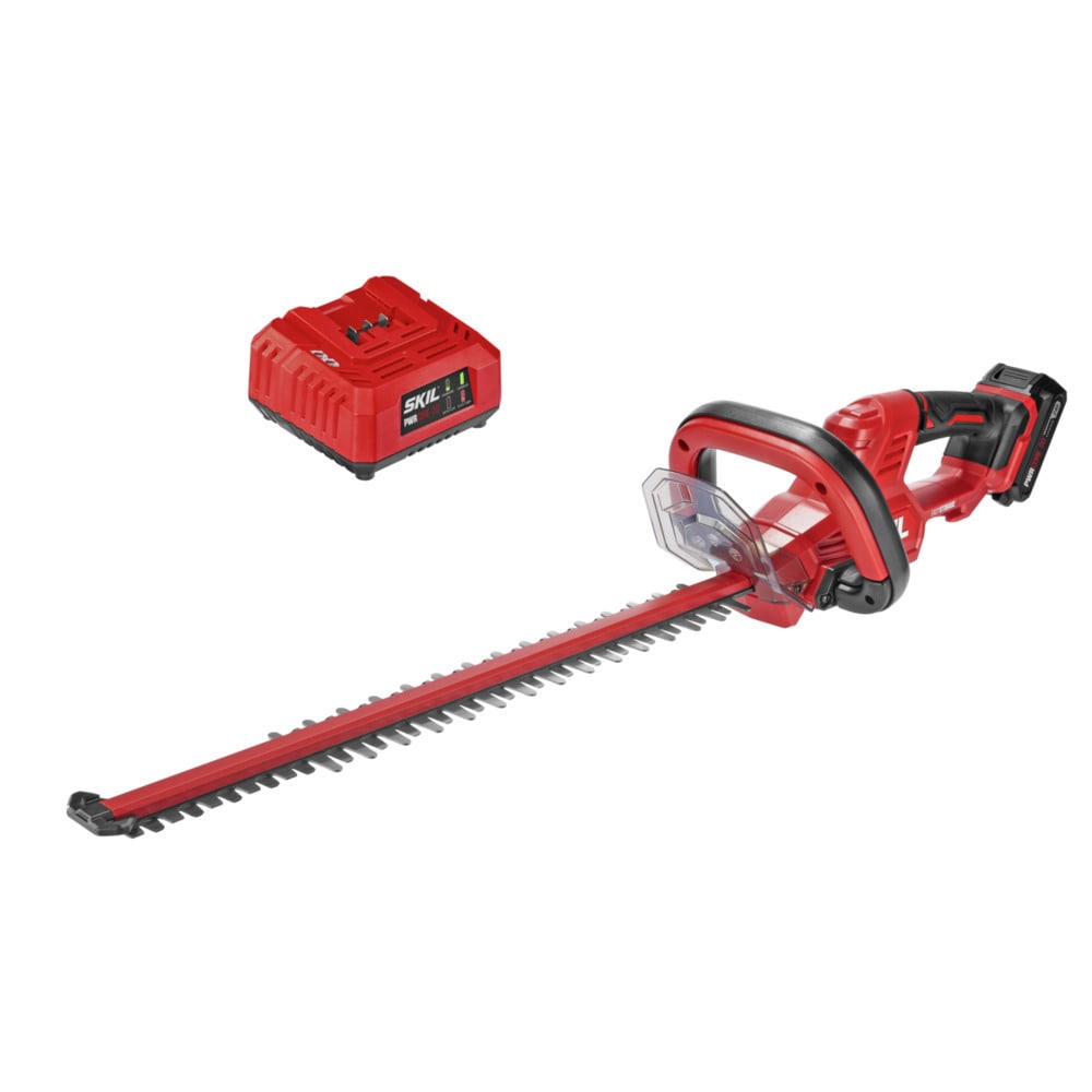 SKIL PWR CORE 20-volt 22-in Battery Hedge Trimmer 2 Ah (Battery and Charger Included) HT4222B-10