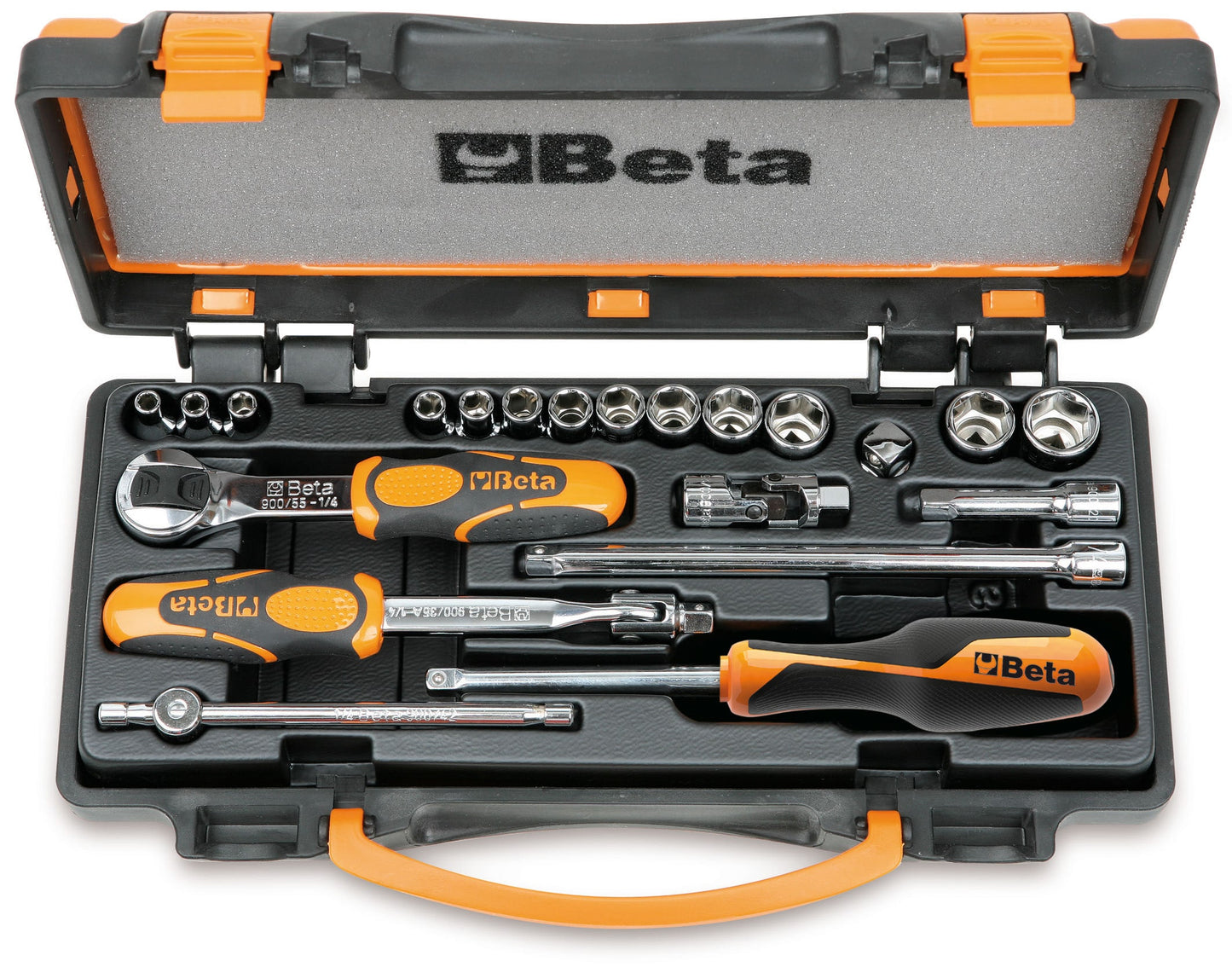 Beta 1/4-in Drive Metric Intermediate Socket Set (21-Pieces) 9000954