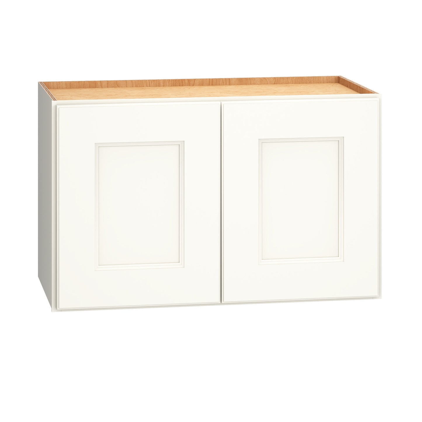 Diamond Express Macaulay 24-in W x 15-in H x 12-in D White Wall Fully Assembled Plywood Cabinet Recessed Panel Square
