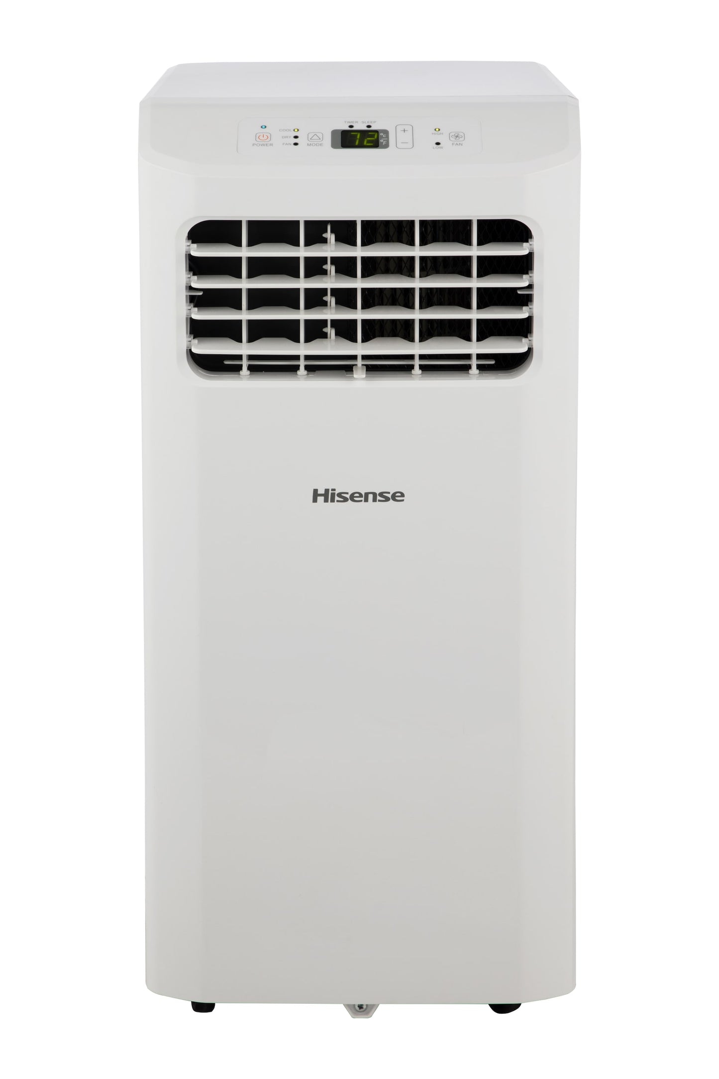 Hisense 6000-BTU DOE (115-Volt) White Vented Portable Air Conditioner with Remote Cools 250-sq ft AP0621CR1W