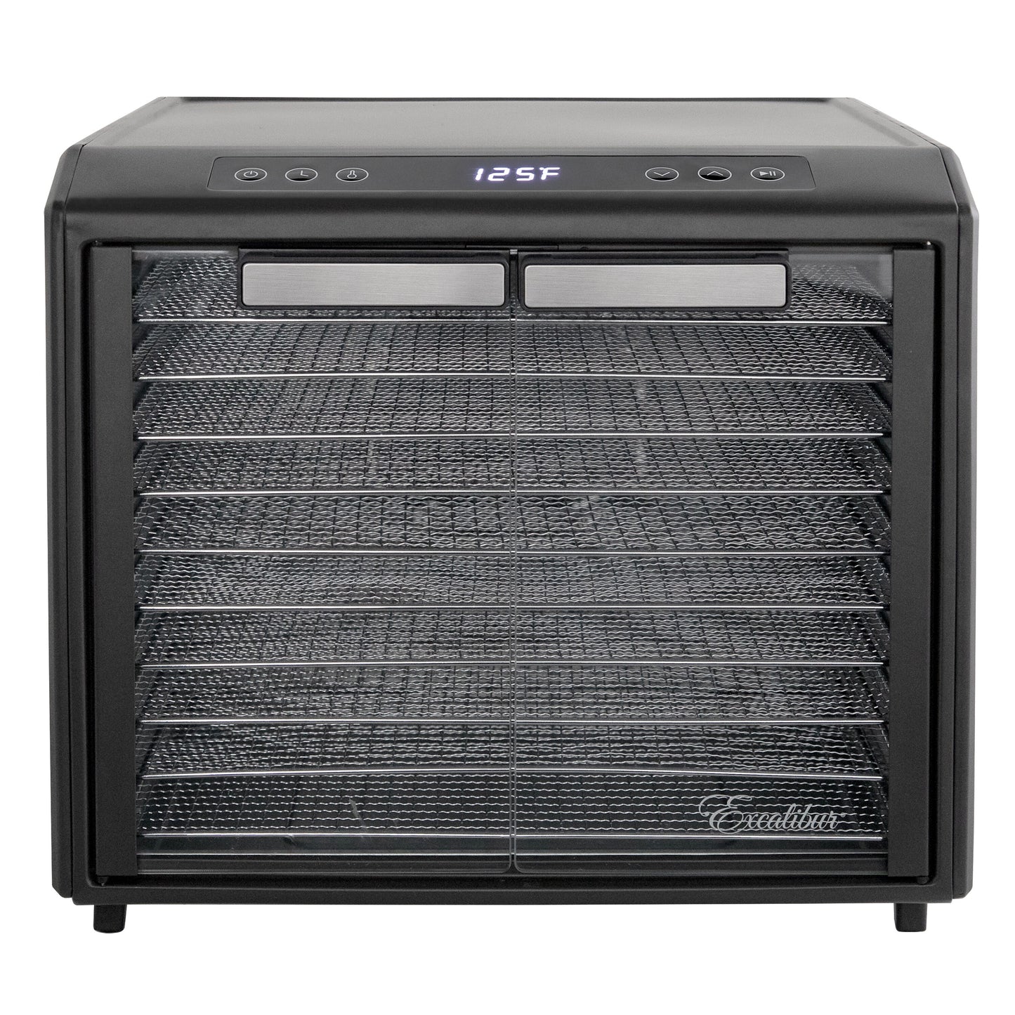 Excalibur 10-Tray Stainless Steel Food Dehydrator with Dishwasher-Safe Parts (800-Watt) DH10SCSS13