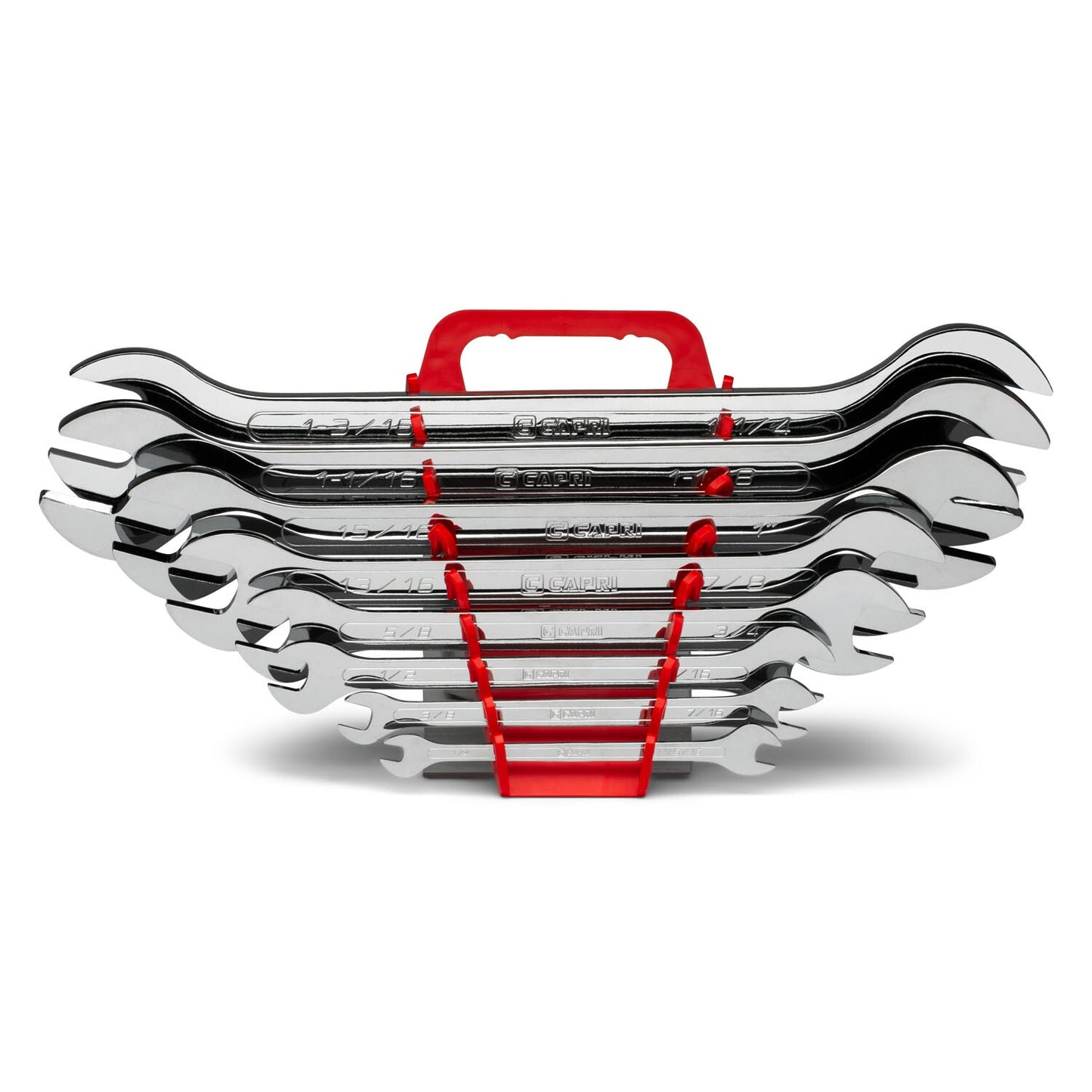 Capri Tools 8-Piece Set (Sae) Standard Open End Wrench CP11850-8SRK