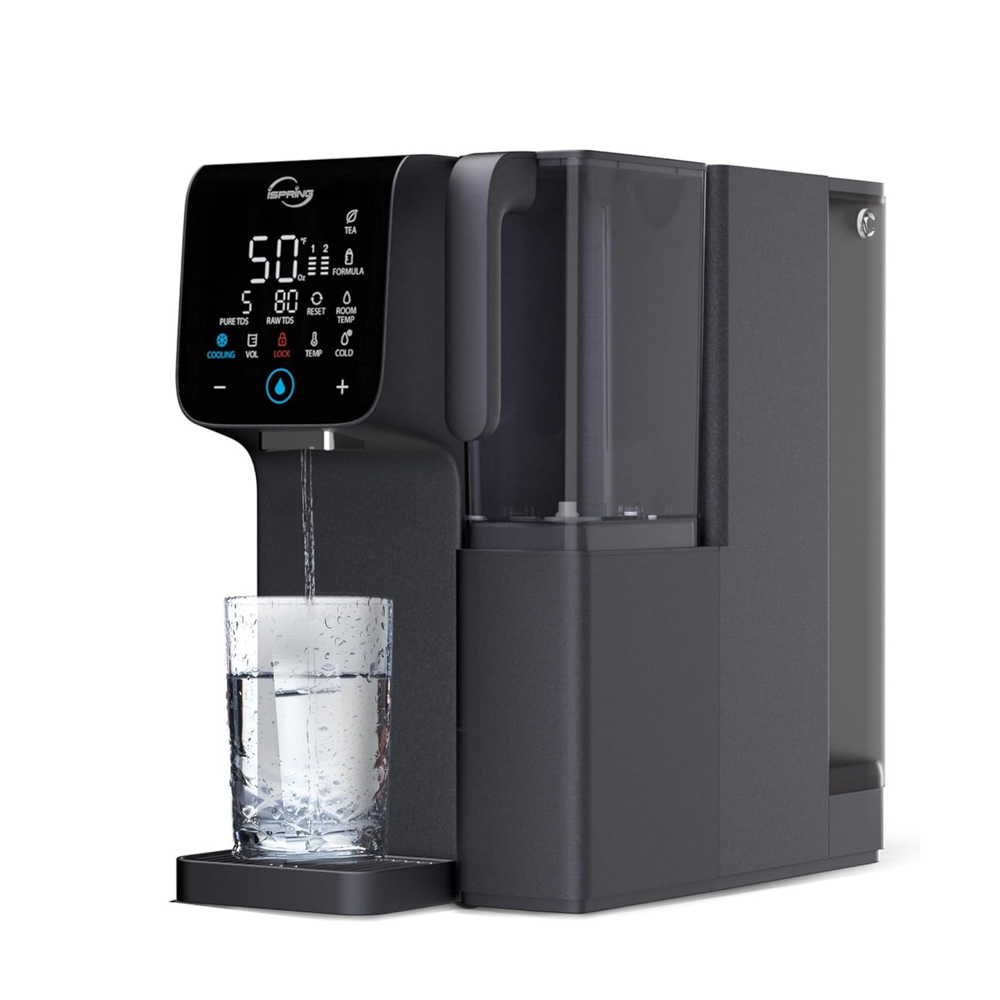 iSpring Countertop Hot and Cold RO 4-stage Multi-method Reverse Osmosis Filtration System