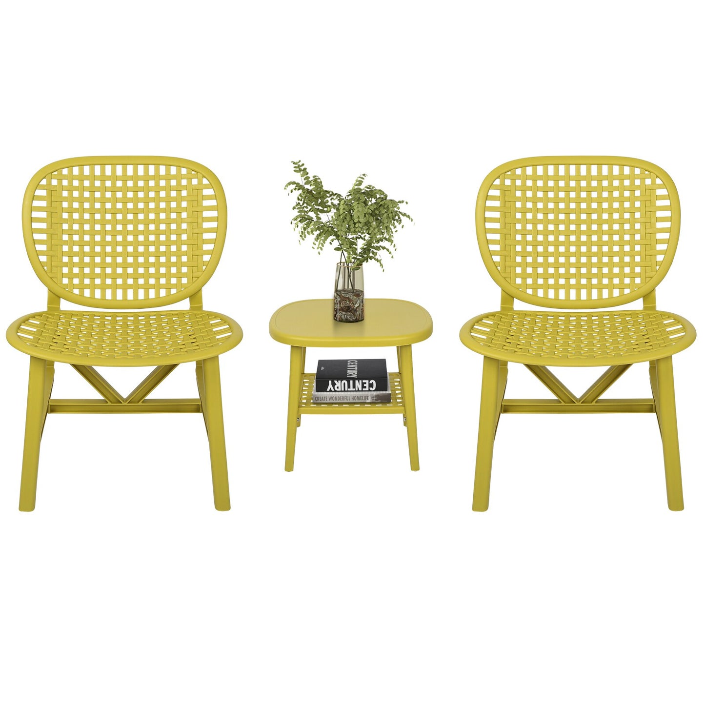 Maocao Hoom 3 -Piece Patio Conversation Set