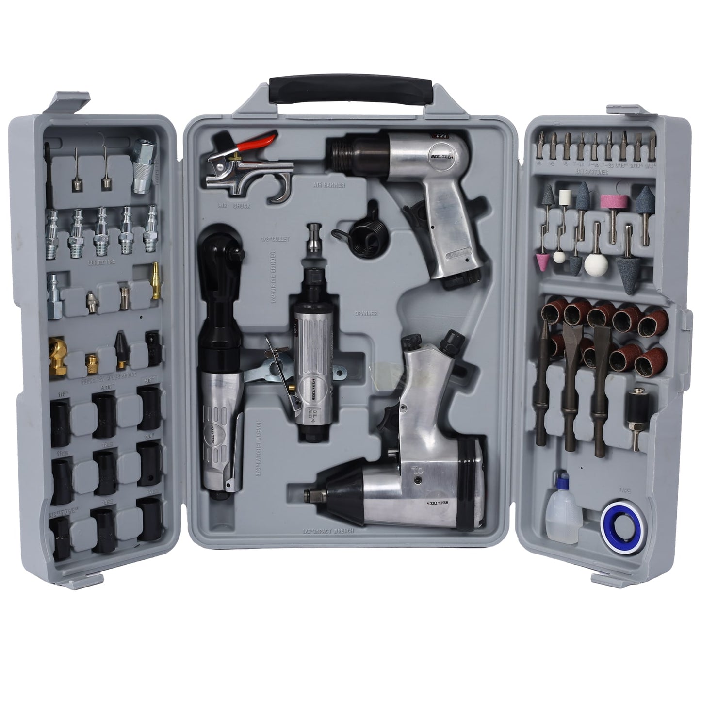 Siavonce Household Tool-Set 71-Piece Household Tool Set with Folding Case XH64152