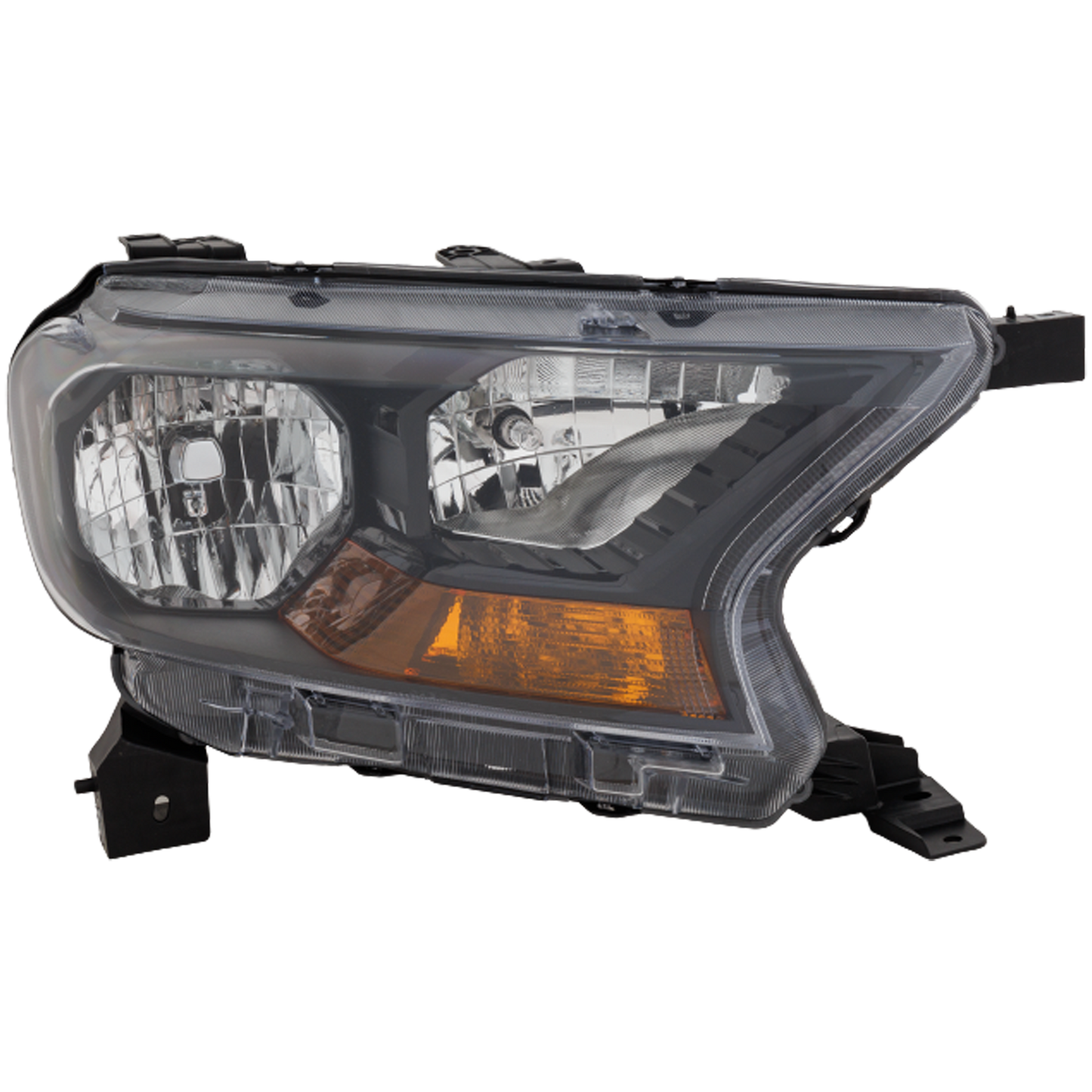 Garage-Pro Passenger Side Headlight For Ford Ranger Xl 2019-2021 Halogen with Bulb(s) Capa Replaces# Kb3z13008f
