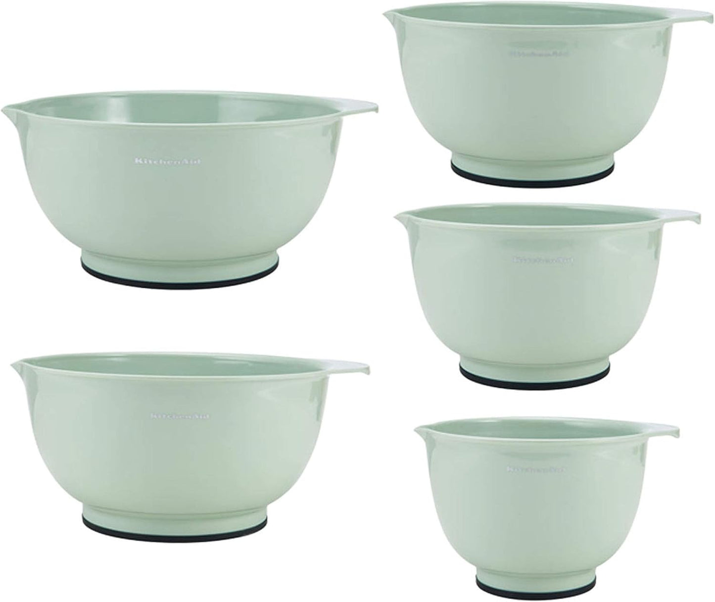 KitchenAid - KE178OSPIA KitchenAid Classic Mixing Bowls, Set of 5, Pistachio