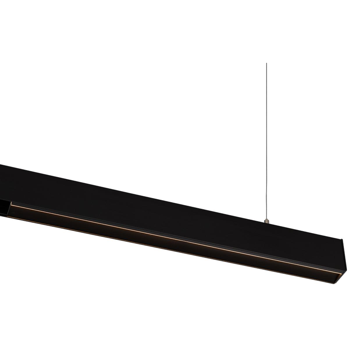WAC Lighting S2WW12-3-A927BK Ventrix 1 Light 48 Black Track Fixtures Ceiling Light