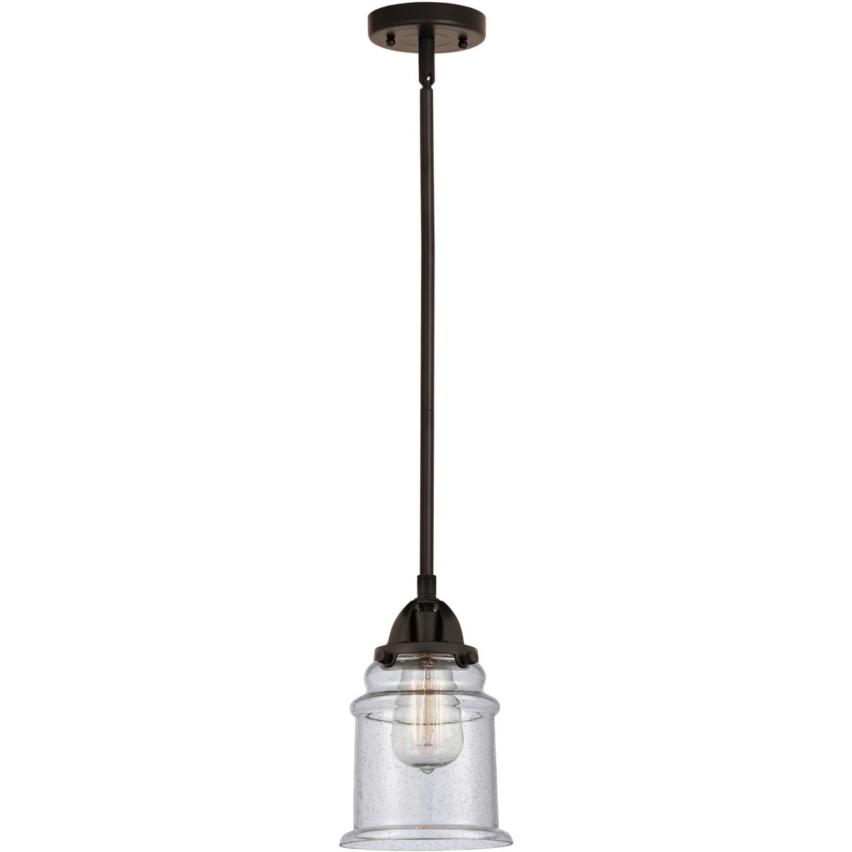 Innovations Lighting 288-1S-OB-G184-LED Nouveau 2 Canton Mini Pendant Oil Rubbed Bronze