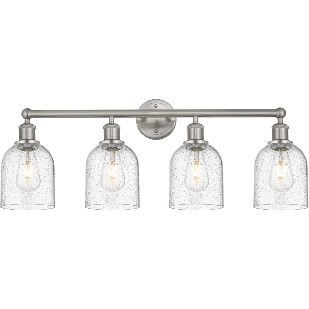 Innovations Lighting 616-4W-SN-G558-6SDY Edison Bella Bathroom Vanity Light Brushed Satin Nickel