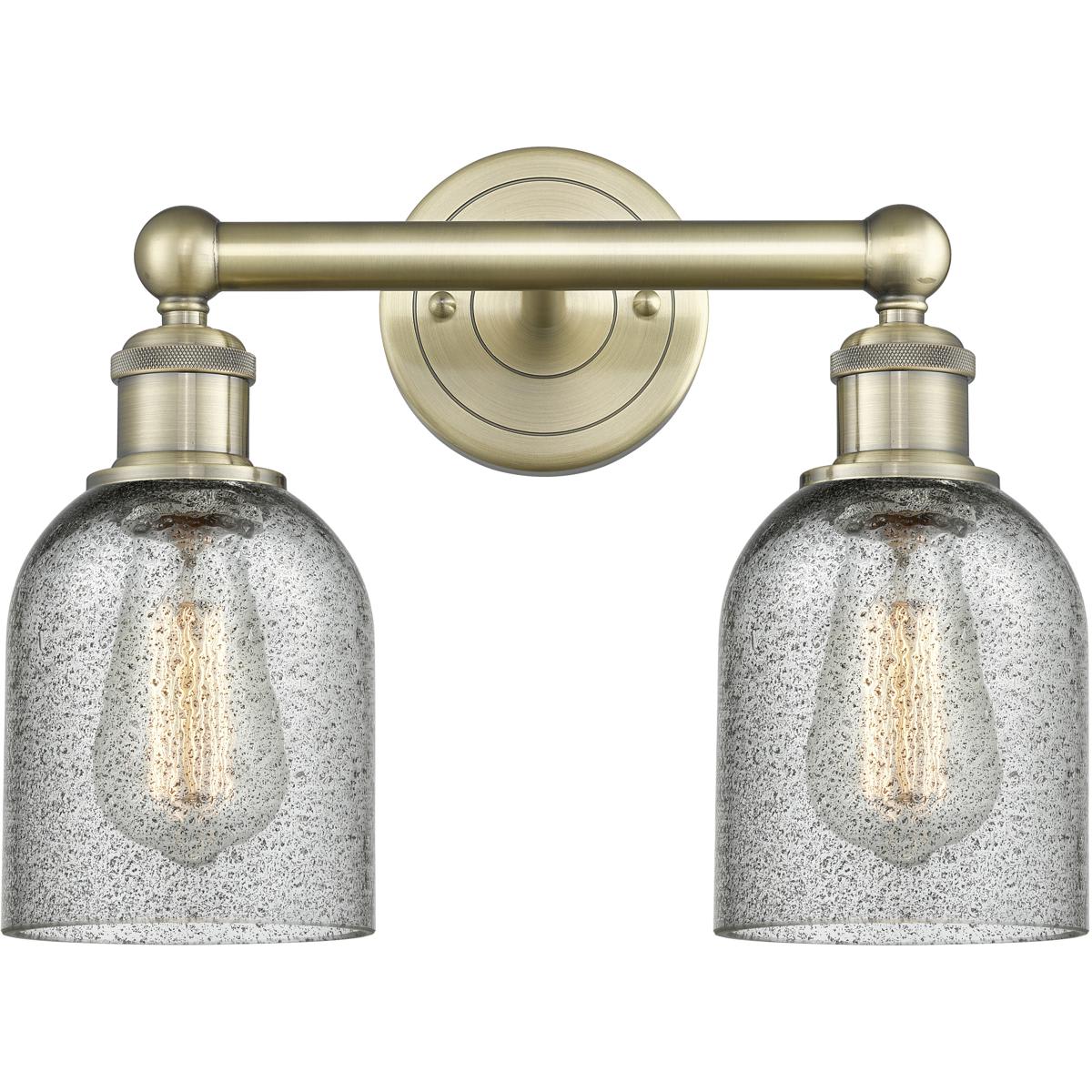 Innovations Lighting 616-2W-AB-G257 Caledonia Bathroom Vanity Light Antique Brass