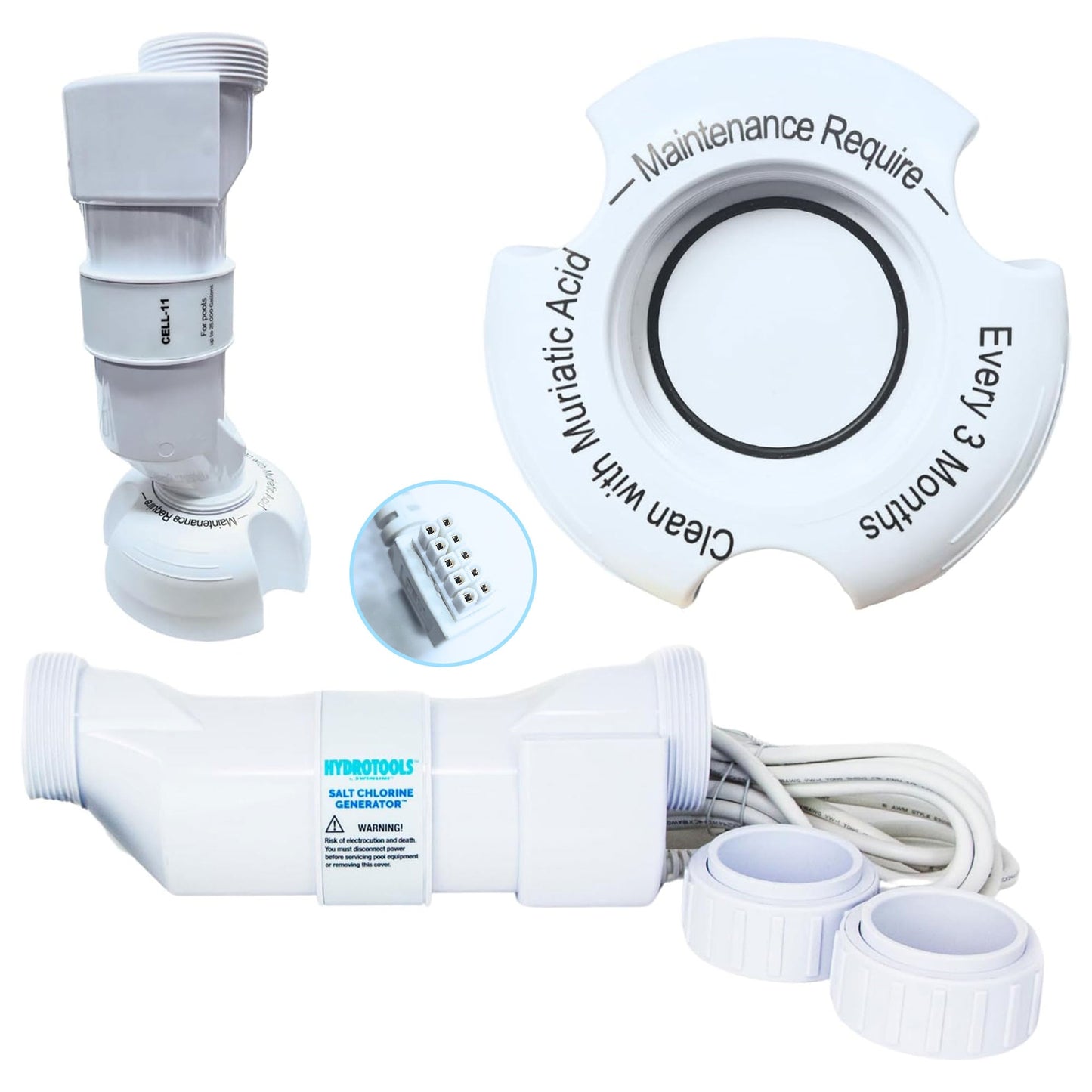 Swimline 87625 Salt Replacement Cell for Water Chlorine System 25K Gallon Pools