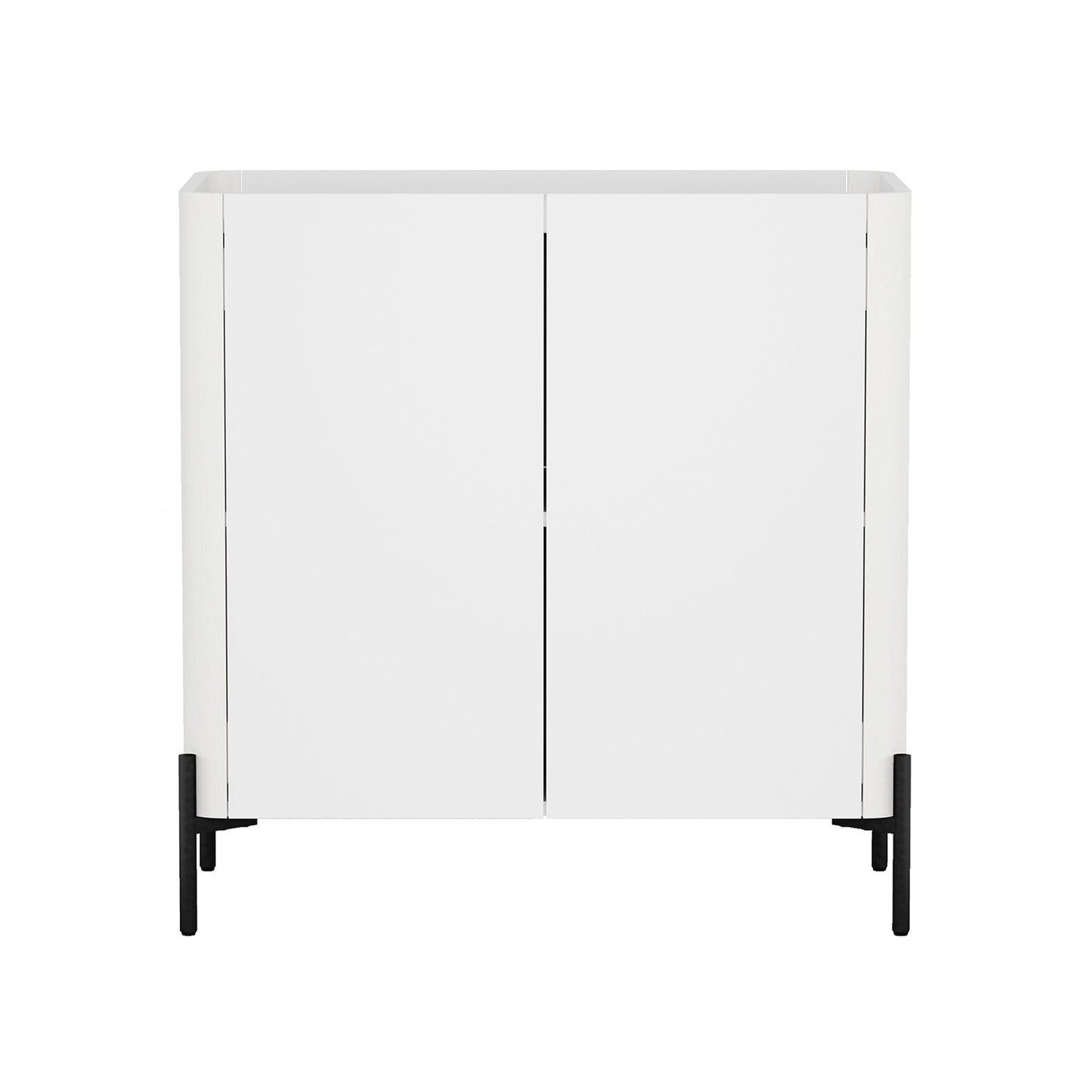 LOVMOR Abbey 32 Inch Accent Cabinet White