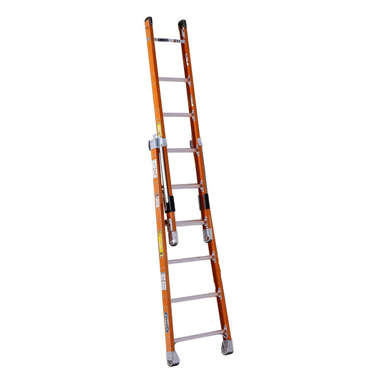Werner 7800 12-ft Reach Type 1A-300-lb Load Capacity Multi-Position Ladder 7806