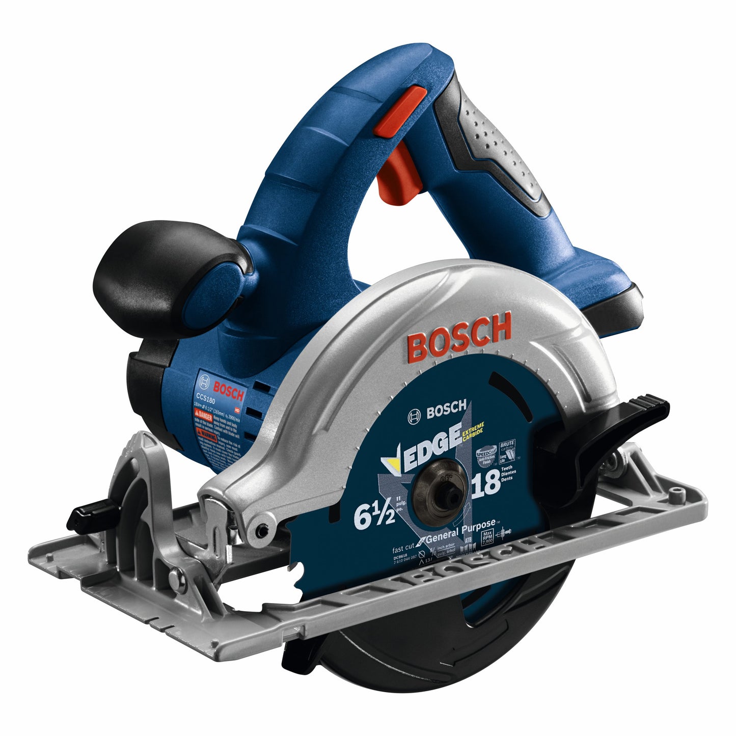 Bosch 18-volt 2-Amp 6-1/2-in Cordless Circular Saw (Bare Tool) CCS180B