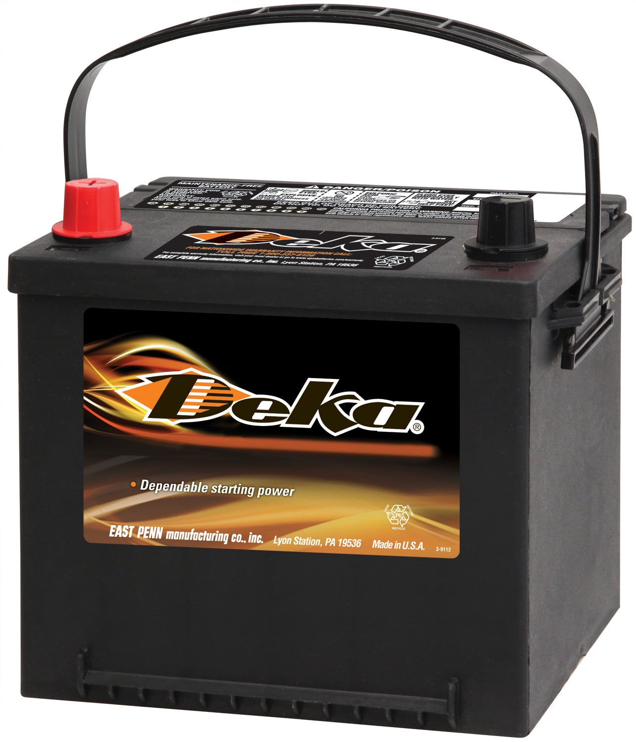 Deka 12-Volt 540 Amps CCA Farm Equipment Battery 526MF