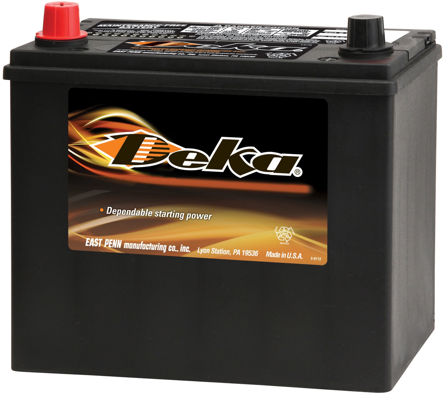 Deka 12-Volt 450 Amps CCA Farm Equipment Battery 551MF