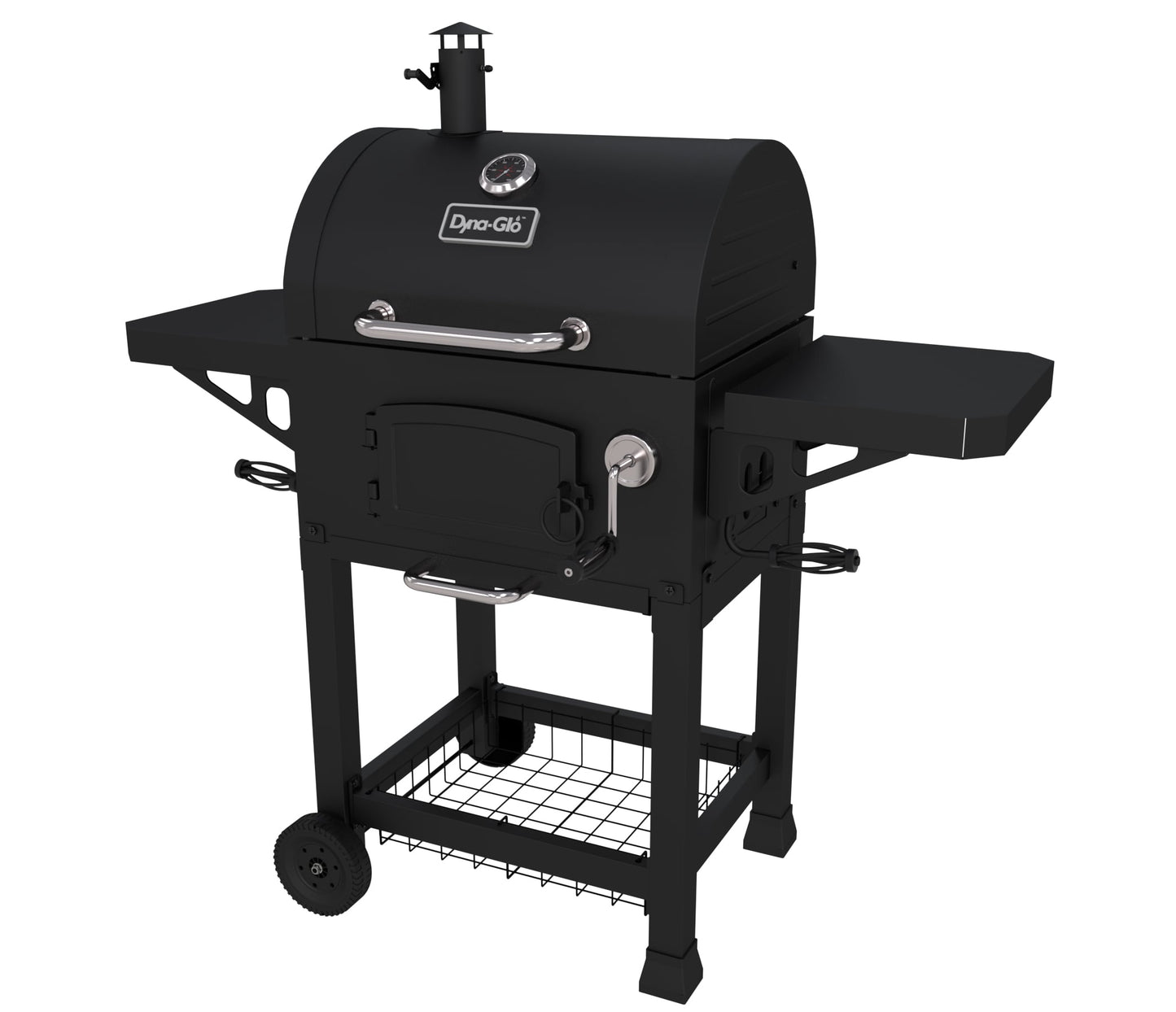 Dyna-Glo 22.5-in W Black Barrel Charcoal Grill DGN405DNC-D