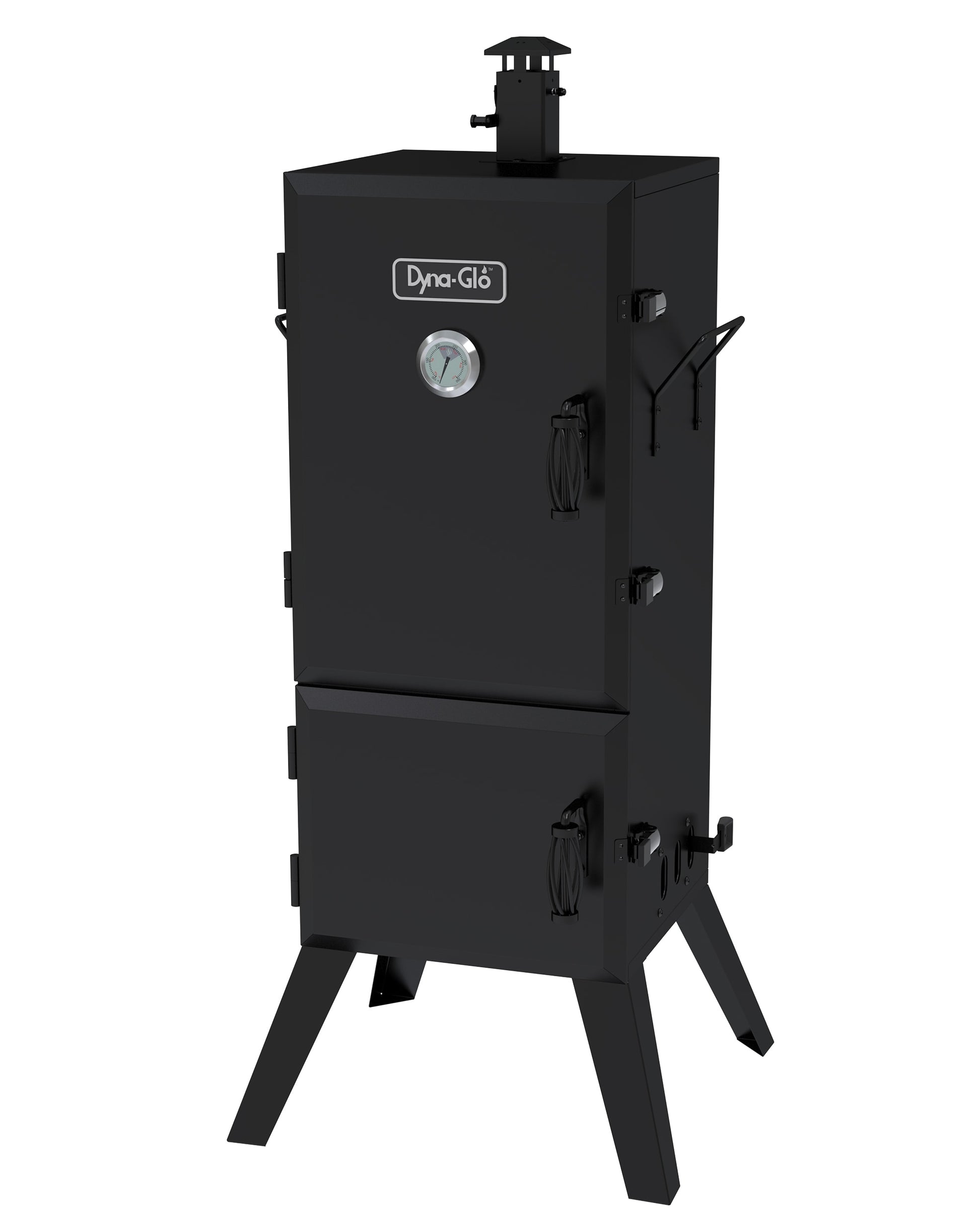 Dyna-Glo 784-Sq in Black Vertical Charcoal Smoker DGX780BDC-D