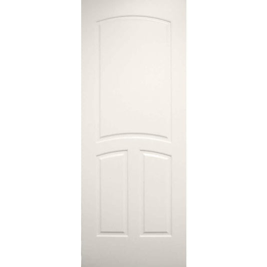 Millennium Collection Encore 30-in x 80-in Primed 3-panel Smooth Solid core Primed MDF Slab Door