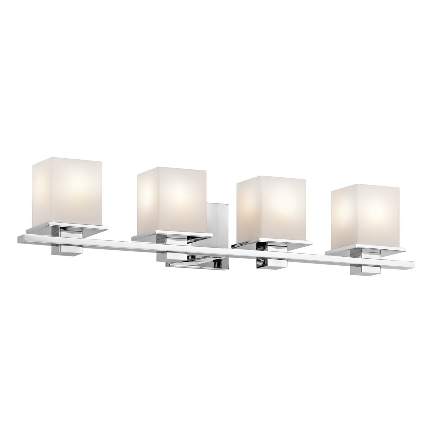 Kichler Tully 32-in 4 -Light Chrome Modern/contemporary Vanity light 1252178