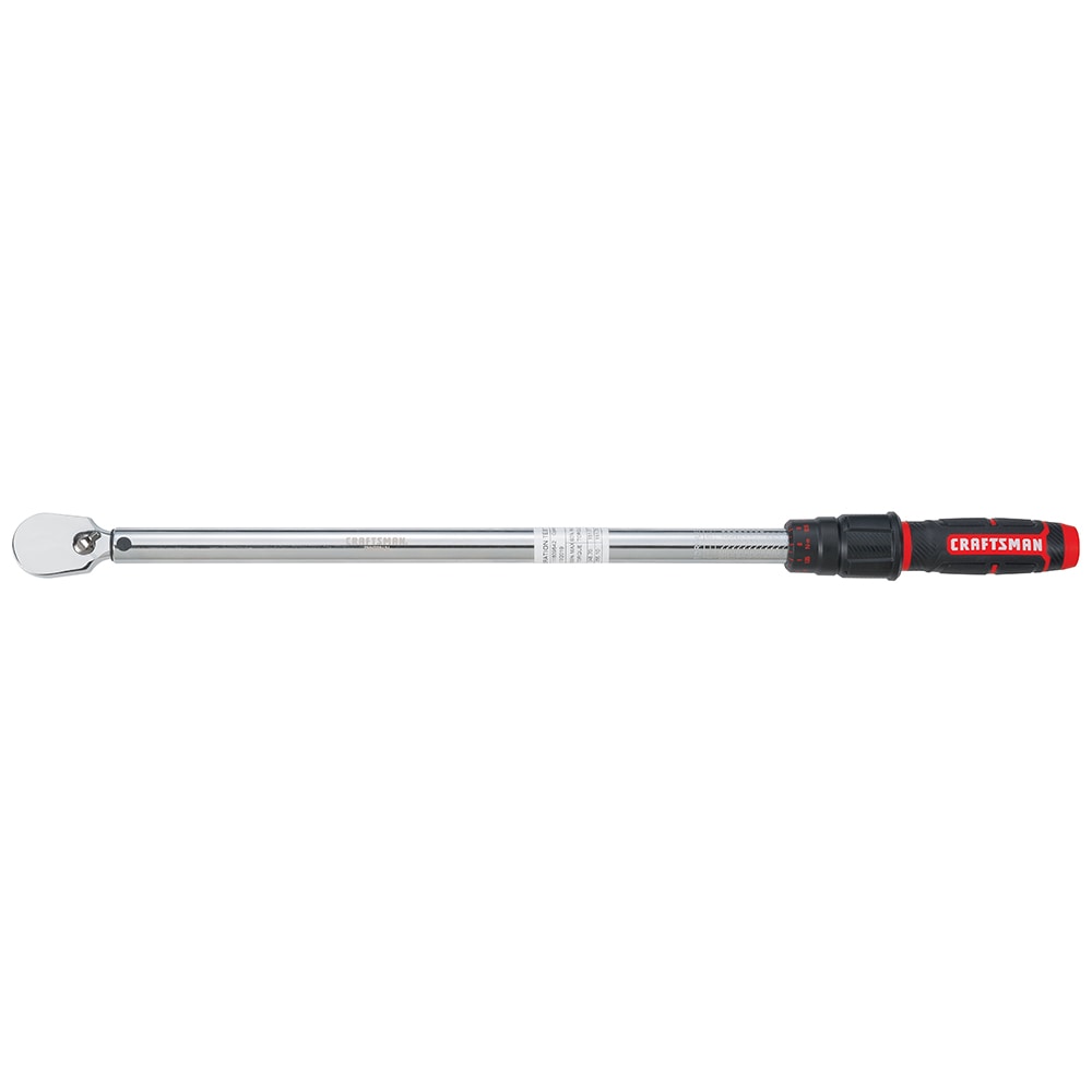 CRAFTSMAN 1/2-in Drive Click Torque Wrench (50-ft lb to 250-ft lb) CMMT99434