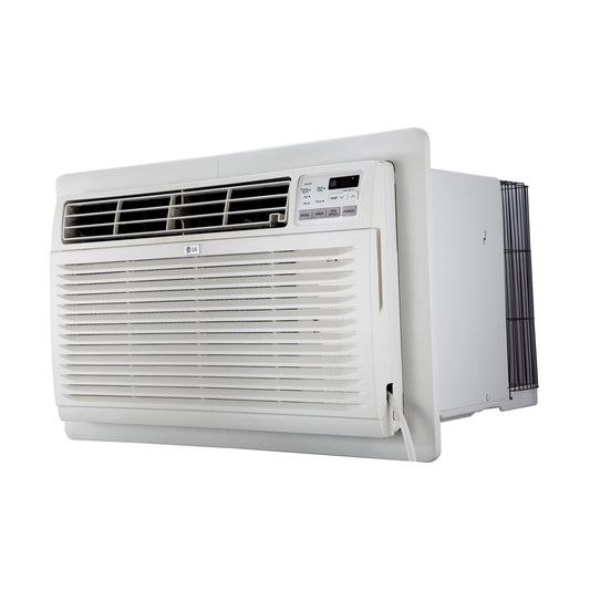 LG 9800-BTU 440-sq ft 230-Volt White Through-the-wall Air Conditioner with Remote LT1036CER