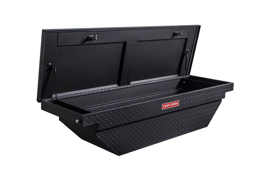 CRAFTSMAN 61.5-in x 20-in x 13-in Matte Black Aluminum Crossover Truck Tool Box