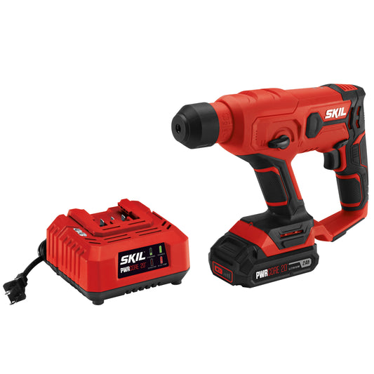 SKIL PWR CORE 20-volt Sds-plus Variable Speed Cordless Rotary Hammer Drill(1-Battery Included) RH170202