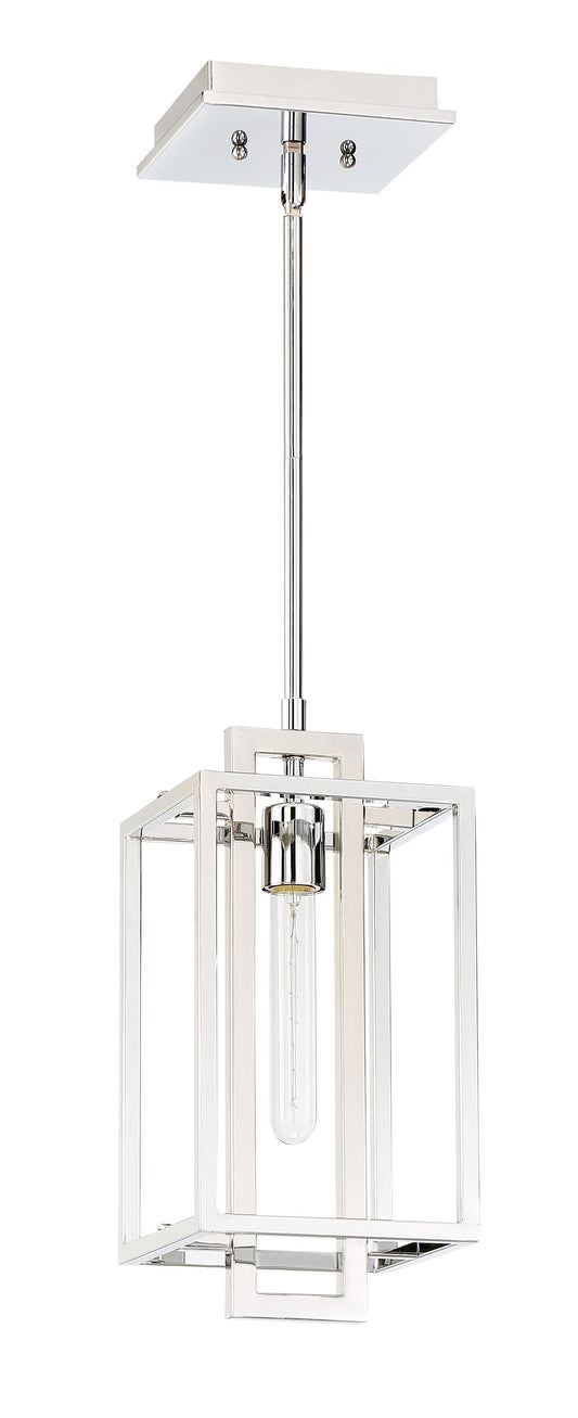 Craftmade Cubic Chrome Transitional Linear Medium Hanging Pendant light 1520437
