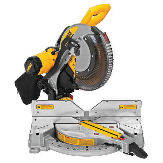 DEWALT 12-in 15-Amp Dual Bevel Compound Corded Miter Saw DWS716XPS
