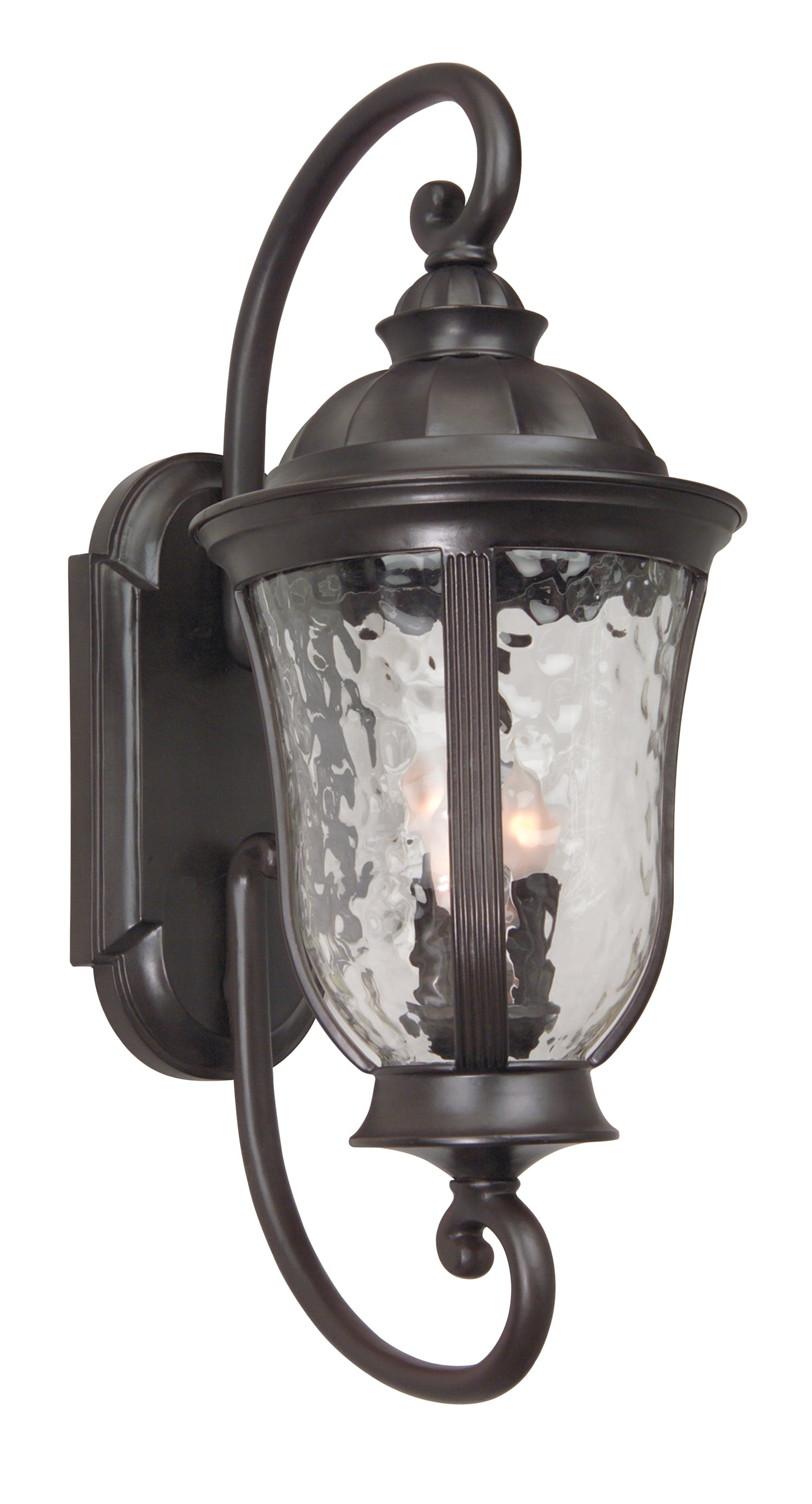 Craftmade Frances 3 -Light 28.88-in H Oil-rubbed Bronze Hardwired Outdoor Wall Light 1605427