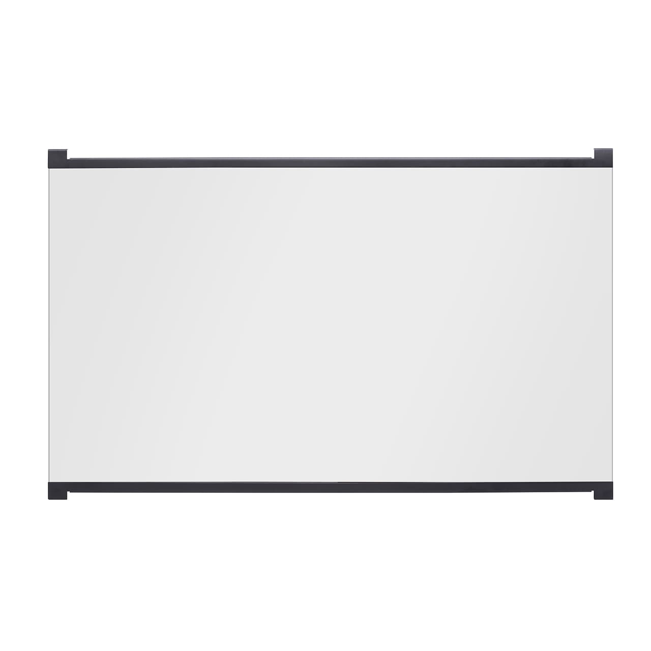 Dimplex BF Series Black 35-in to 43-in W x 27-1/2-in to 32-1/2-in H (Large) Bifold Fireplace Doors with Tempered Clear Glass