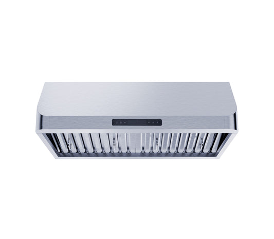 Winflo 36 inch Convertible 500-CFM Stainless steel Under Cabinet Range Hood