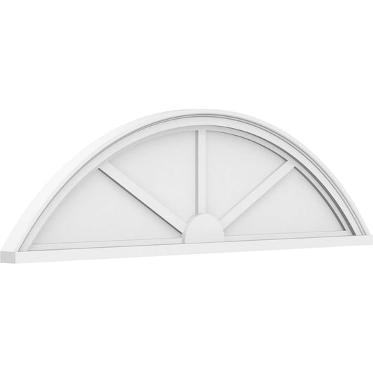 Ekena Millwork 84-in W x 22-in L PVC Pediment