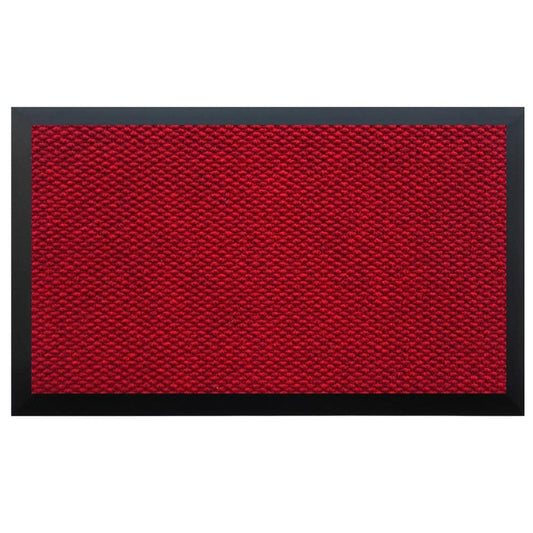 Callowaymills 60-in x 144-in Dark Red Indoor or outdoor Door Mat