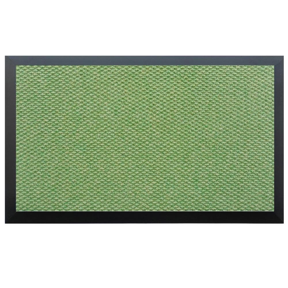 Callowaymills 60-in x 96-in Sand Green Non-Slip Grip Indoor or outdoor Door Mat