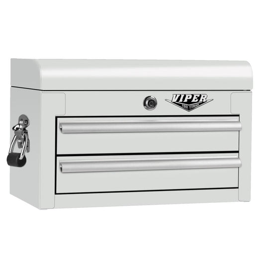 Viper Tool Storage 18-in W x 11.5-in H 2-Drawer Steel Tool Chest (White) V218MCWH